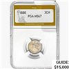 1880 Nickel Three Cent PGA MS67
