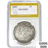 1883-O Morgan Silver Dollar PGA MS65