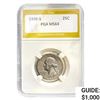 1936-S Washington Quarter PGA  MS64