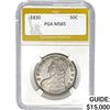 1830 Capped Bust Half Dollar PGA  MS65