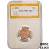 Image 1 : 1941 1C Lincoln Cent PGA PR65 RED