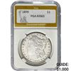 Image 1 : 1899 Morgan Dollar PGA MS63 SILVER