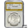 1883-CC Morgan Dollar PGA MS65 SILVER