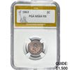 1863 CWT PGA MS64 RB