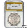 1896 Morgan Dollar PGA MS62 SILVER