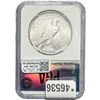 Image 2 : 1921 Peace Dollar PGA MS61 SILVER