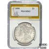 1898 Morgan Dollar PGA MS62 SILVER