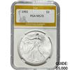 1992 Silver Eagle PGA MS70