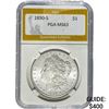 1890-S Morgan Dollar PGA MS63 SILVER