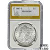 1887-S Morgan Dollar PGA MS64 SILVER