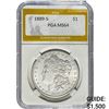 1889-S Morgan Dollar PGA MS64