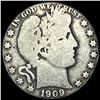1909 Silver Barber Half Dollar NICELY CIRCULATED