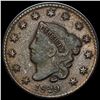 1829 Coronet Head Large Cent LIGHTLY CIRCULATED