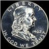 1962 Franklin Silver Half Dollar CHOICE PROOF