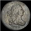1804 Copper Half Cent Draped Bust NEARLY UNCIRCULATED
