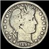 1898 Silver Barber Half Dollar NICELY CIRCULATED