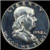 1958 Franklin Silver Half Dollar CHOICE PROOF