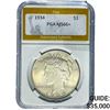 1934 Silver Peace Dollar PGA MS66+
