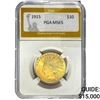 Image 1 : 1915 $10 Indian Head Eagle PGA MS65