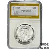 Image 1 : 1917 Walking Liberty Half Dollar PGA MS6