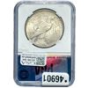 Image 2 : 1921 Silver Peace Dollar PGA MS65