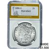 1886-S Morgan Silver Dollar PGA MS63