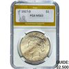 1927-D Silver Peace Dollar PGA MS63