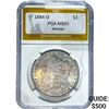 1884-O Morgan Silver Dollar PGA MS65