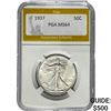 1937 Walking Liberty Half Dollar PGA MS6