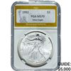 Image 1 : 1992 $1 Silver Eagle PGA MS70