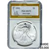 1992 $1 Silver Eagle PGA MS70