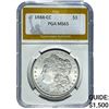 1884-CC Morgan Silver Dollar PGA MS65
