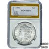 1891 Morgan Silver Dollar PGA MS64