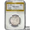 Image 1 : 1902 Barber Half Dollar PGA MS63