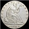 Image 1 : 1874 Silver Half Dollar (Seated Liberty) CLOSELY UNCIRCULATED