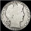 1896 Silver Barber Half Dollar LIGHTLY CIRCULATED