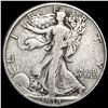 1938-D Silver Half Dollar Walking Liberty LIGHTLY CIRCULATED