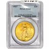 Image 1 : 1927 $20 Gold Double Eagle PCGS MS62