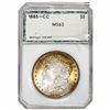 Image 1 : 1885-CC Morgan Silver Dollar PCI MS63