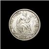 Image 1 : 1874 Silver Seated Liberty Dime CLOSELY UNCIRCULATED