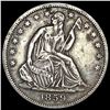 1859-S Silver Half Dollar LIGHTLY CIRCULATED