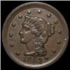 Image 1 : 1852 Braided Hair Large Cent CLOSELY UNCIRCULATED
