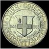 1936 Silver York County Commemorative Half Dollar GEM BU