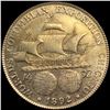 Image 1 : 1892 Silver Columbian Exposition Half Dollar CHOICE AU