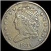 Image 1 : 1834 Classic Head Half Cent NEARLY UNCIRCULATED