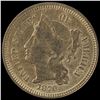 Image 1 : 1870 Nickel Three-Cent Piece LIGHTLY CIRCULATED