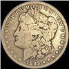 Image 1 : 1893-CC Silver Morgan Dollar NICELY CIRCULATED