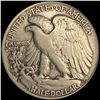 Image 2 : 1938-D Silver Walking Liberty Half Dollar LIGHTLY CIRCULATED