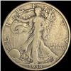 1938-D Silver Walking Liberty Half Dollar LIGHTLY CIRCULATED