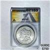 1878 7TF Morgan Dollar ANACS MS 62 SILVER